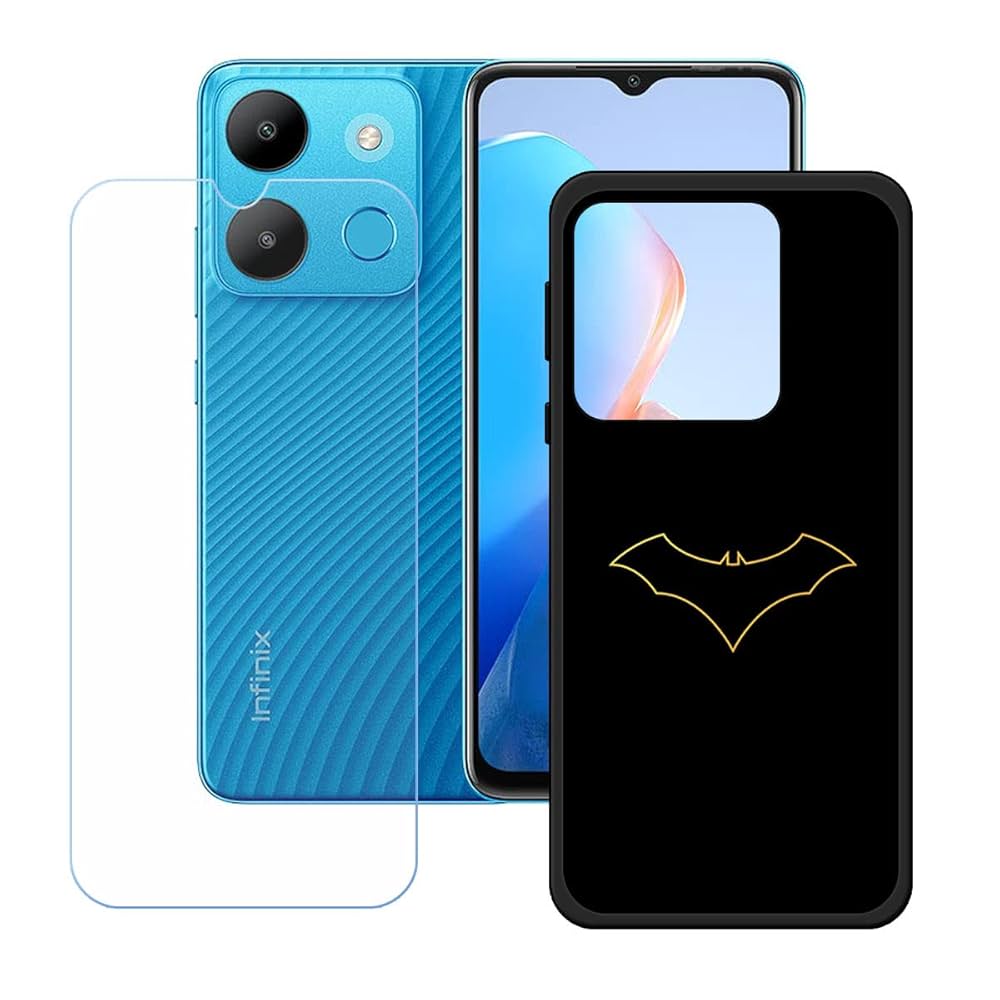 Amazon.com: LCEHTOGYE Case Tecno Spark Go 2023 + Tempered